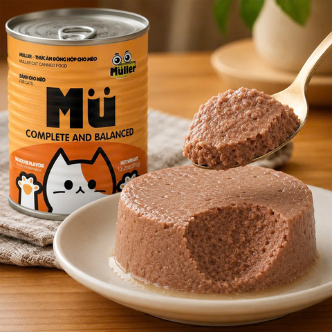 Muller - Thức ăn đóng hộp cho mèo 375g