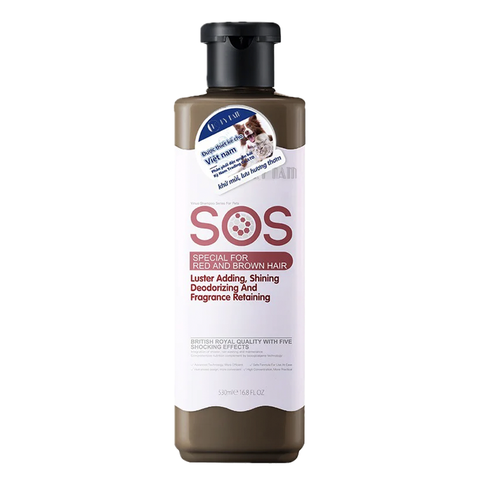 Sữa tắm SOS chính hãng cho chó mèo chai 530ml – Giải pháp toàn diện cho lông đẹp, da khỏe