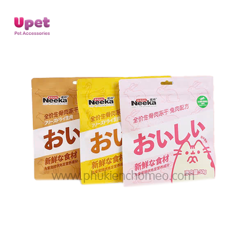 NEEKA 03539 Gan ngỗng và thịt đông khô 50g/túi