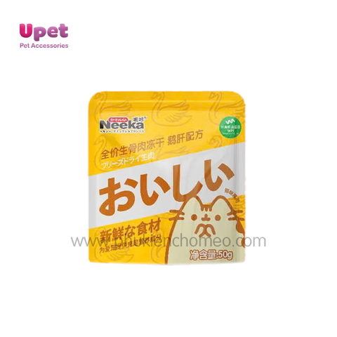 NEEKA 03539 Gan ngỗng và thịt đông khô 50g/túi