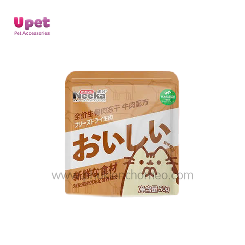 NEEKA 03492 Thịt bò sống có xương 50g/túi