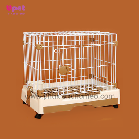 Lồng chó nhựa xịn cao cấp mái bằng 72*53*60 ( BP232 )