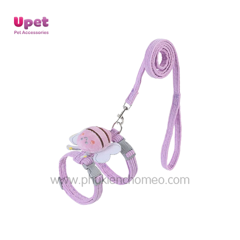 KN Dây dắt yếm 2 vòng tròn hình con ong - 1.0CM - 145536