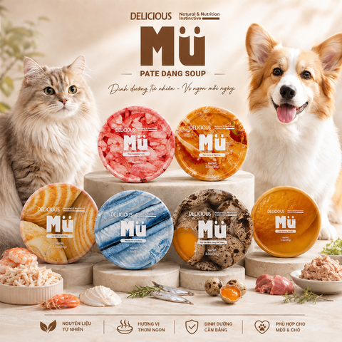 Thức ăn ướt Muller 85g cho mèo dạng súp