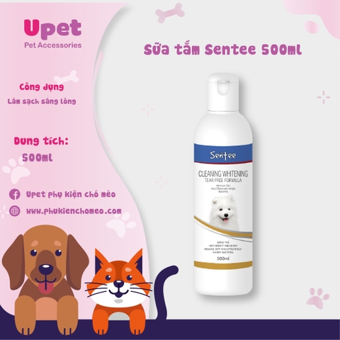Sữa tắm SENTEE mới chai 500ml đặc biệt dành riêng cho chó mèo