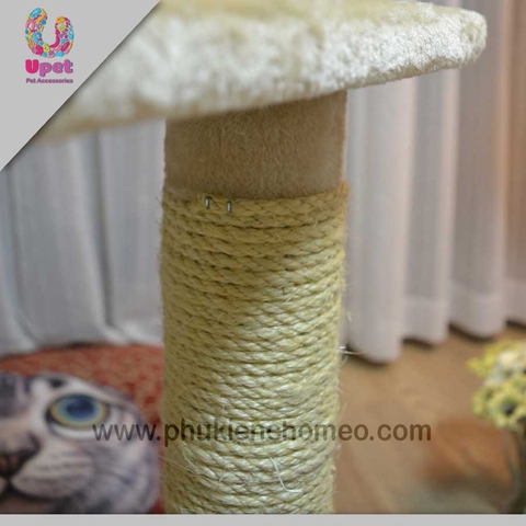 Trụ mèo 4 tầng kèm dây