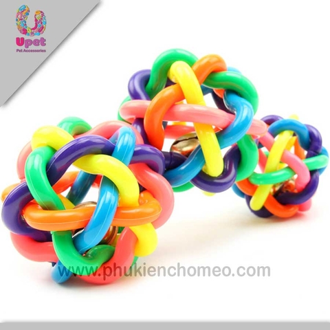 Đồ chơi bóng 7 sắc cho chó
