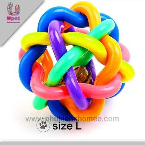 Đồ chơi bóng 7 sắc cho chó