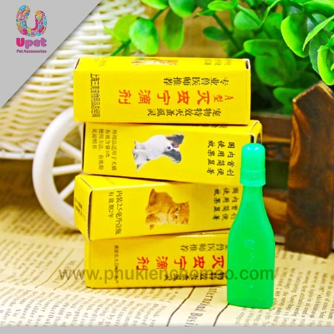 Thuôc nhỏ gáy chó mèo