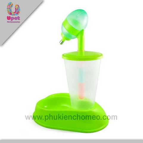 Bát uống nước tự động 7 sắc 2 ngăn