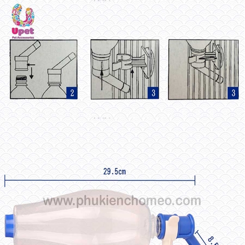 SP 1358 - Vòi treo chuồng đèn dầu