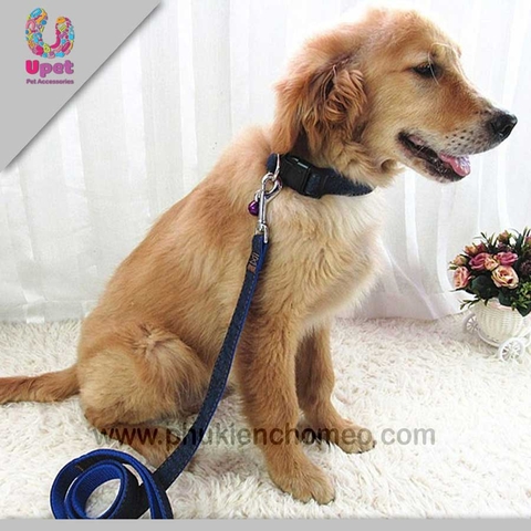 Dây dắt vòng cổ da bò