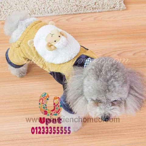 Áo 4 chân yếm cừu 250