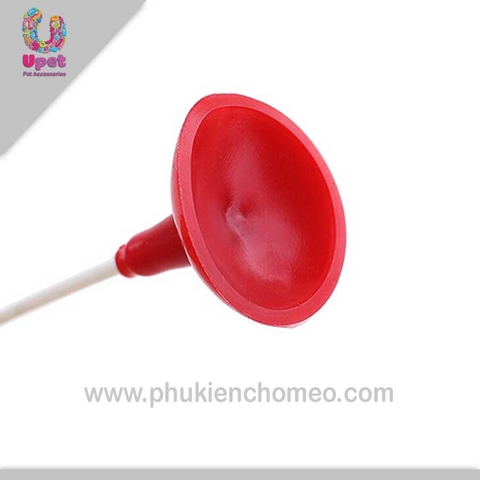 Đồ chơi mèo hình chuột đính lò xo