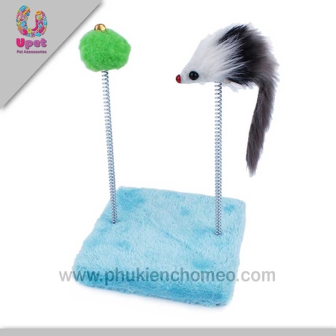 Đồ chơi mèo bàn lò xo mèo tập tát to