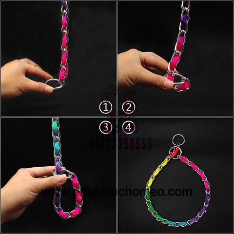 Vòng cổ 7 sắc xích