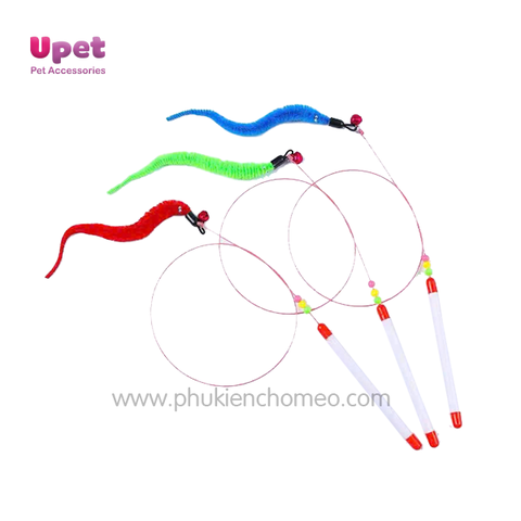 Cần câu dài dẻo hình sâu nhung