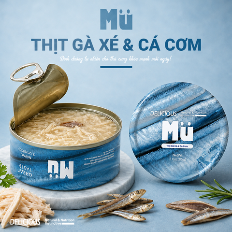 Muller - Thức ăn đóng hộp cho mèo - 85g - 6 vị