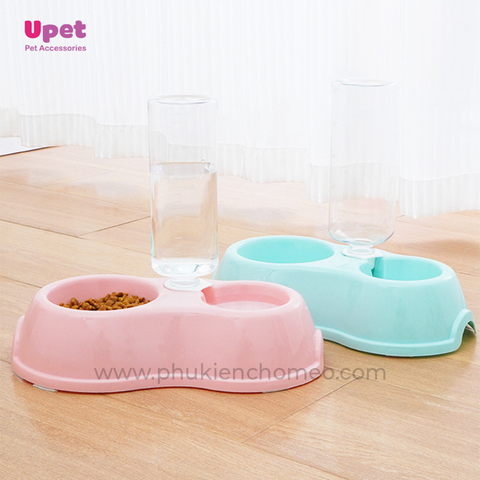 Bát đôi kèm bình nước tự động 28.5*17cm - 122212