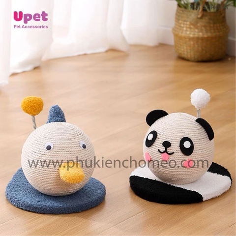 Trụ cào móng hình panda cho mèo giải tỏa căng thẳng 25*20.5*16cm