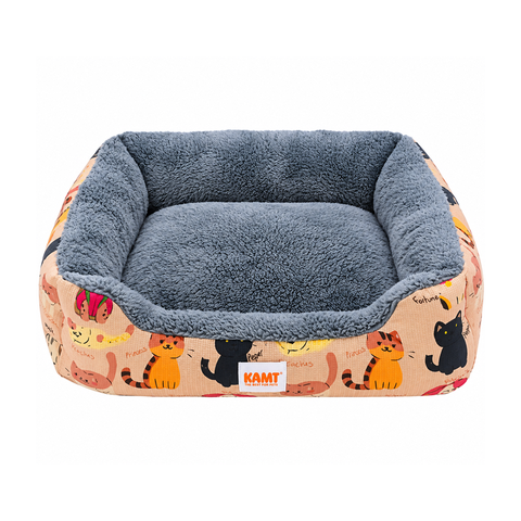 Đệm chữ Nhật KAMT viền cao cho chó mèo (50x40x15 cm)