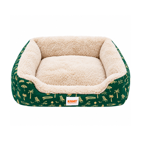 Đệm chữ Nhật KAMT viền cao cho chó mèo (50x40x15 cm)