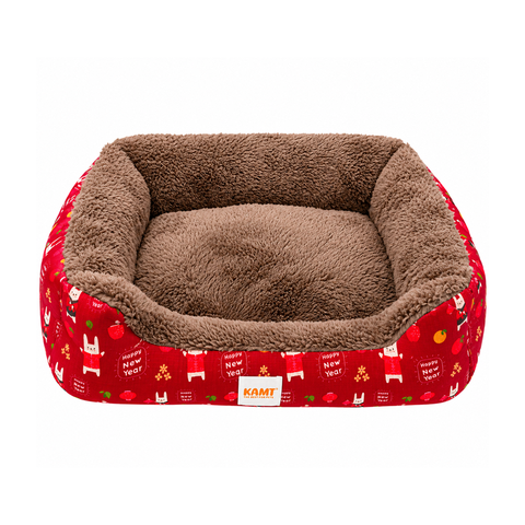 Đệm chữ Nhật KAMT viền cao cho chó mèo (50x40x15 cm)