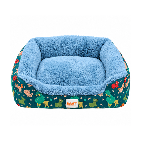 Đệm chữ Nhật KAMT viền cao cho chó mèo (50x40x15 cm)