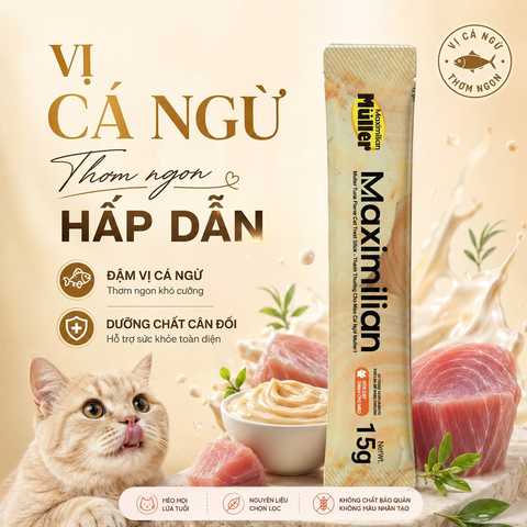 Thanh Thưởng Muller Cho Mèo 15g