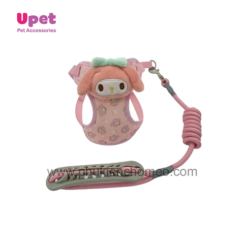 Doog & caat Dây dắt lưới Kuromi Phụ kiện dắt thú cưng