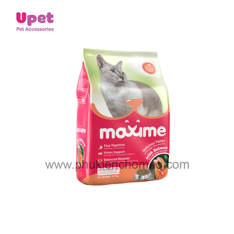 Thức ăn hạt Maxime Kitten & Adult Cat cho mèo vị cá hồi & cá ngừ