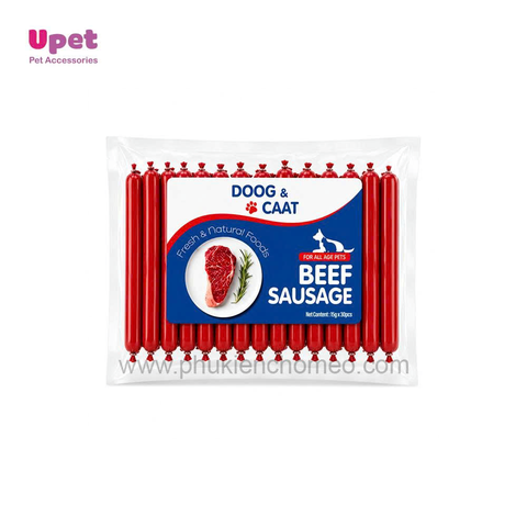 Xúc Xích Doog & Caat Vị Bò (30cây*15g)