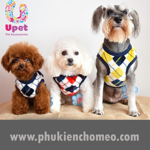 Áo vest in hình kim cương của Anh