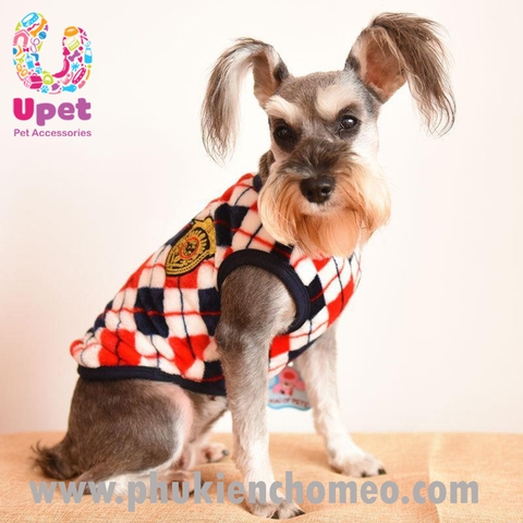 Áo vest in hình kim cương của Anh