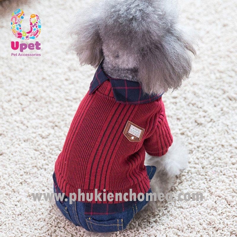 Áo somi kẻ sọc giả