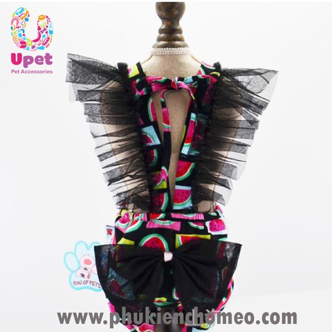 Bộ quần sinh lý Calico - Màu hồng da báo, Dưa hấu đen, Lamb Bl...
