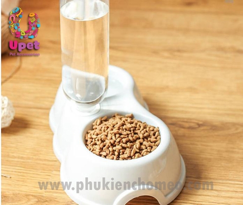 Bát nhựa đôi kèm bình nước
