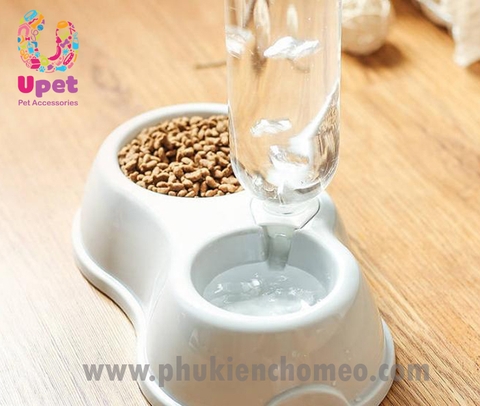 Bát nhựa đôi kèm bình nước