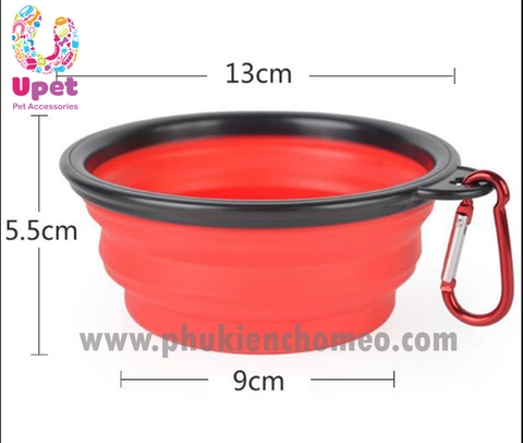 Bát du lịch cao su 13cm