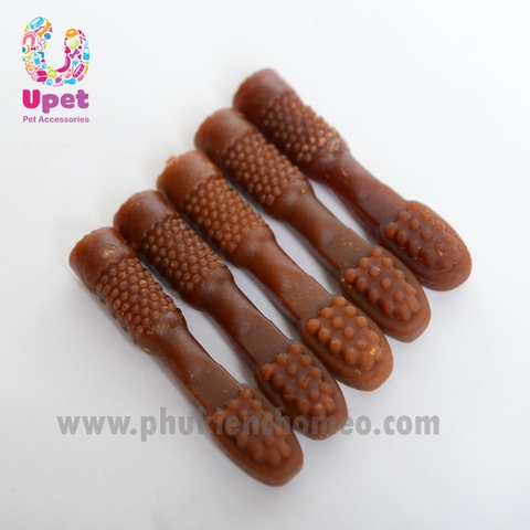 Xương KAMT gặm sạch răng cho chó mèo thú cưng hình bản chải 20g thơm ngon, sặch răng, chắc răng