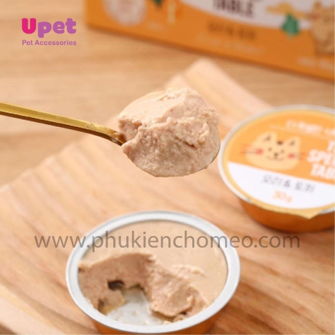 Pate Cho Mèo The Special các vị 30g/lon - 6 lon/set bổ sung dinh dưỡng tăng đề kháng cho mèo yêu.