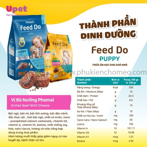 Thức ăn cho Chó nhỏ Feed Do Puppy 400g