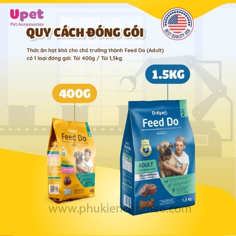 Thức ăn cho Chó lớn Feed Do Adult 1.5kg