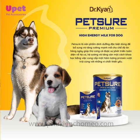 Sữa bột PETSURE cho chó 400g