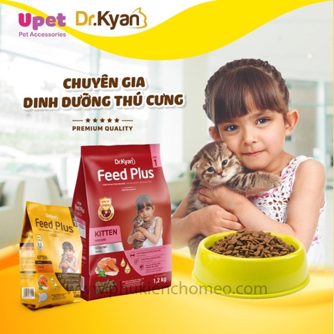Thức ăn cho Mèo nhỏ Feed Plus Kitten 1.2kg