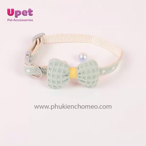 KN Vòng cổ nơ chấm bi đóng vỉ - 1.0cm - 151116