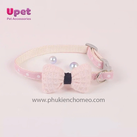 KN Vòng cổ nơ chấm bi đóng vỉ - 1.0cm - 151116