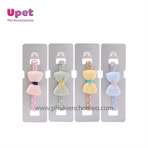KN Vòng cổ nơ chấm bi đóng vỉ - 1.0cm - 151116