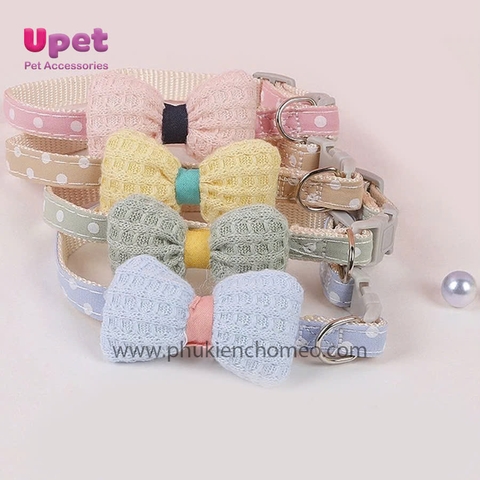 KN Vòng cổ nơ chấm bi đóng vỉ - 1.0cm - 151116