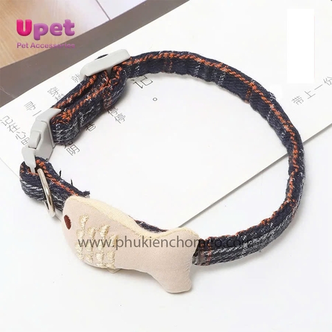 KN Vòng cổ nơ caro hình cá - 1.0CM - 189913